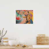 Paul Signac - Portrait von Felix Feneon, Opus 217 Poster (Küche)