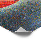 Paul Signac - Portrait von Felix Feneon, Opus 217 Poster (Ecke)