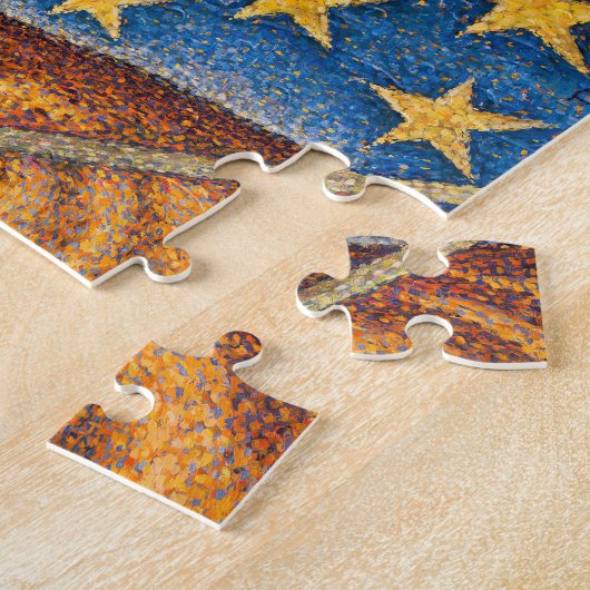 Paul Signac - Portrait von Felix Feneon, Opus 217 Puzzle (Seite)