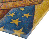 Paul Signac - Portrait von Felix Feneon, Opus 217 Schneidebrett (Ecke)