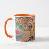 Paul Signac - Portrait von Felix Feneon, Opus 217 Tasse (Links)