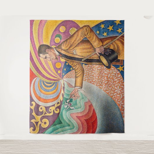 Paul Signac - Portrait von Felix Feneon, Opus 217 Wandteppich (Vorderseite)