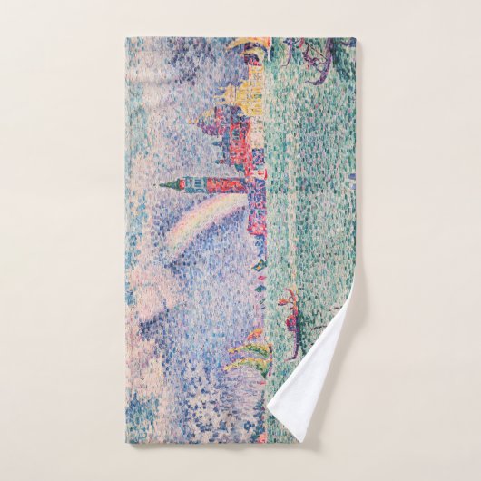 Paul Signac - Rainbow, Venedig Badhandtuch Set (Handtuch)