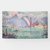 Paul Signac - Rainbow, Venedig Banner (Horizontal)