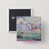 Paul Signac - Rainbow, Venedig Button (Vorne & Hinten)