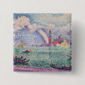 Paul Signac - Rainbow, Venedig Button (Vorderseite)