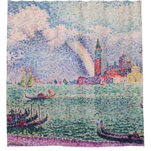 Paul Signac - Rainbow, Venedig Duschvorhang (Vorderseite)