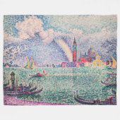 Paul Signac - Rainbow, Venedig Fleecedecke (Vorderseite (Horizontal))