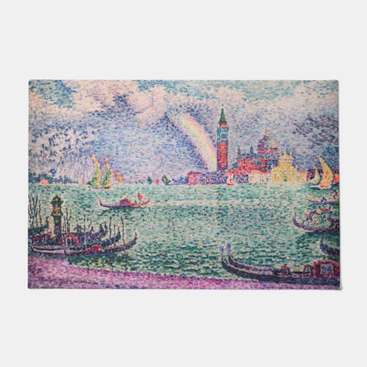 Paul Signac - Rainbow, Venedig Fußmatte (Vorderseite)