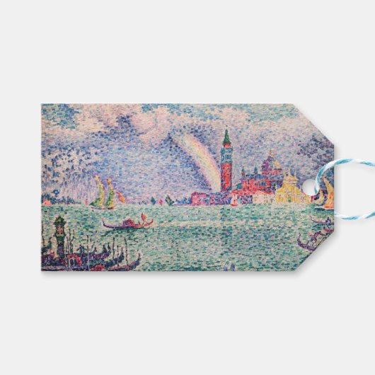 Paul Signac - Rainbow, Venedig Geschenkanhänger (Vorderseite (Horizontal))
