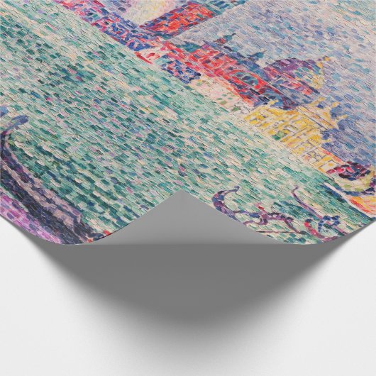 Paul Signac - Rainbow, Venedig Geschenkpapier (Ecke)