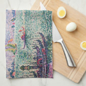 Paul Signac - Rainbow, Venedig Geschirrtuch (Viertel Falte)