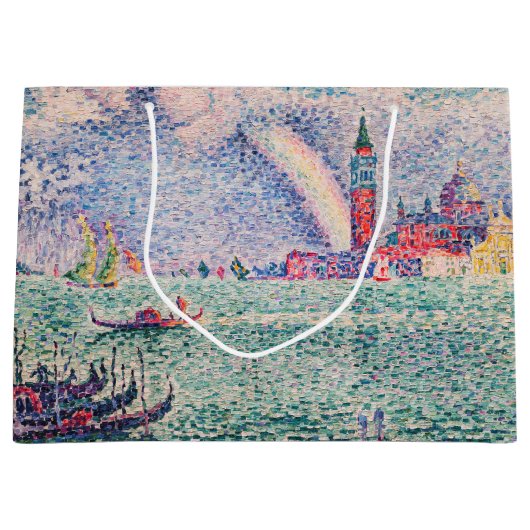 Paul Signac - Rainbow, Venedig Große Geschenktüte (Vorderseite)