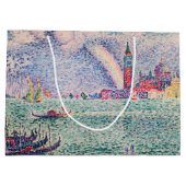 Paul Signac - Rainbow, Venedig Große Geschenktüte (Rückseite)