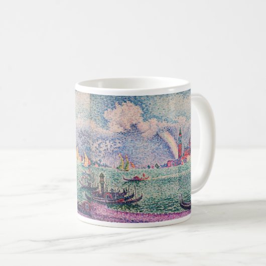 Paul Signac - Rainbow, Venedig Kaffeetasse (VorderseiteRechts)