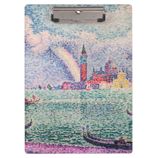 Paul Signac - Rainbow, Venedig Klemmbrett (Vorderseite)