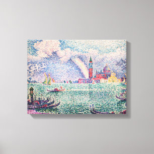 Paul Signac - Rainbow, Venedig Leinwanddruck
