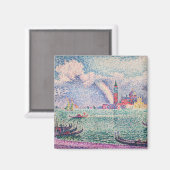 Paul Signac - Rainbow, Venedig Magnet (Vorderseite/Rückseite)