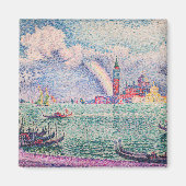 Paul Signac - Rainbow, Venedig Magnet (Vorne)
