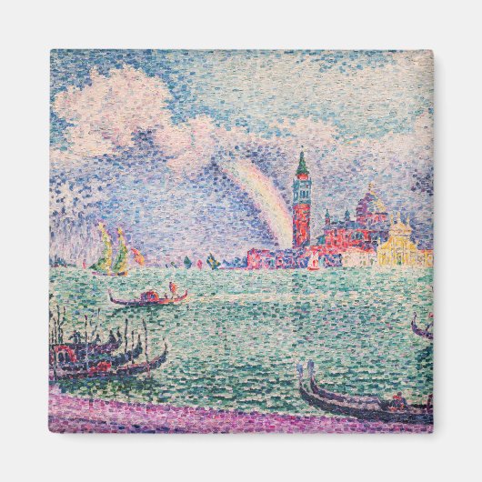 Paul Signac - Rainbow, Venedig Magnet (Vorne)
