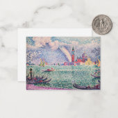 Paul Signac - Rainbow, Venedig Mitteilungskarte (Vorderseite/Rückseite Beispiel)