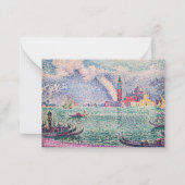Paul Signac - Rainbow, Venedig Mitteilungskarte (Vorderseite)