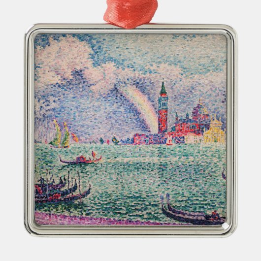Paul Signac - Rainbow, Venedig Ornament Aus Metall (Vorne)