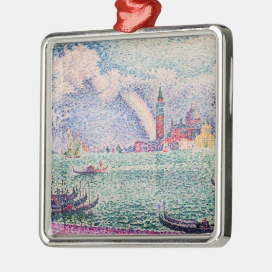 Paul Signac - Rainbow, Venedig Ornament Aus Metall (Links)