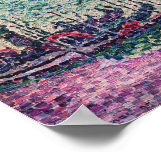 Paul Signac - Rainbow, Venedig Poster (Ecke)