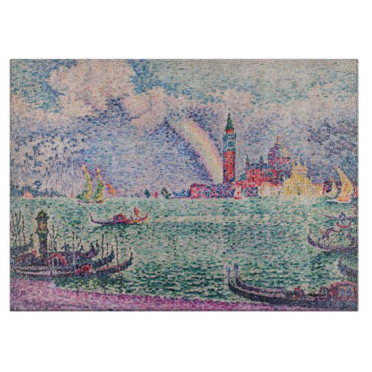 Paul Signac - Rainbow, Venedig Schneidebrett (Vorderseite)