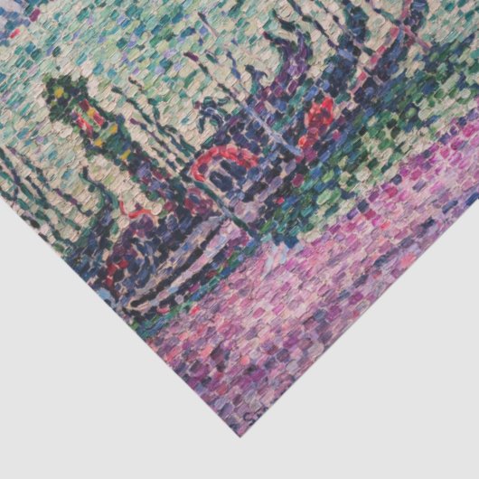 Paul Signac - Rainbow, Venedig Seidenpapier (Detail)