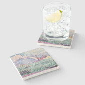 Paul Signac - Rainbow, Venedig Steinuntersetzer (Seitenansicht)