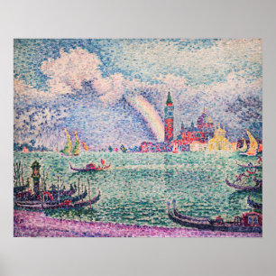 Paul Signac - Regenbogen, Venedig Poster