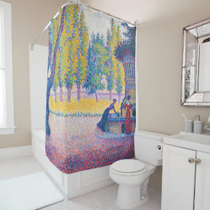 Paul Signac - Saint-Tropez, Fontaine des Lices Duschvorhang