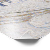 Paul Signac - Schnee, Boulevard de Clichy, Paris Fotodruck (Ecke)