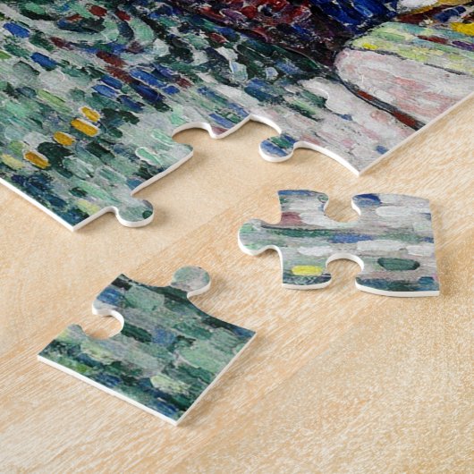 Paul Signac - Segen der Thunfischflotte in Groix. Puzzle (Seite)