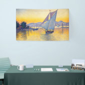 Paul Signac - The Port at Sunset, Opus 236 Banner (Messeveranstaltung)