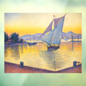 Paul Signac - The Port at Sunset, Opus 236 Fensteraufkleber (Blatt 3)