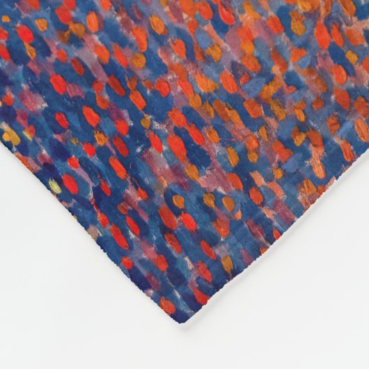 Paul Signac - The Port at Sunset, Opus 236 Fleecedecke (Ecke)