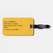 Paul Signac - The Port at Sunset, Opus 236 Gepäckanhänger (Rückseite horizontal)