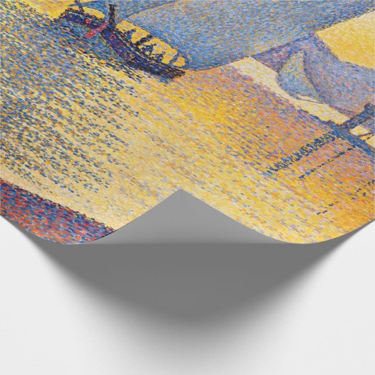 Paul Signac - The Port at Sunset, Opus 236 Geschenkpapier (Ecke)