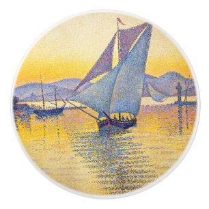 Paul Signac - The Port at Sunset, Opus 236 Keramikknauf