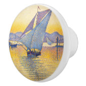 Paul Signac - The Port at Sunset, Opus 236 Keramikknauf (Rechts)