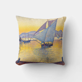 Paul Signac - The Port at Sunset, Opus 236 Kissen