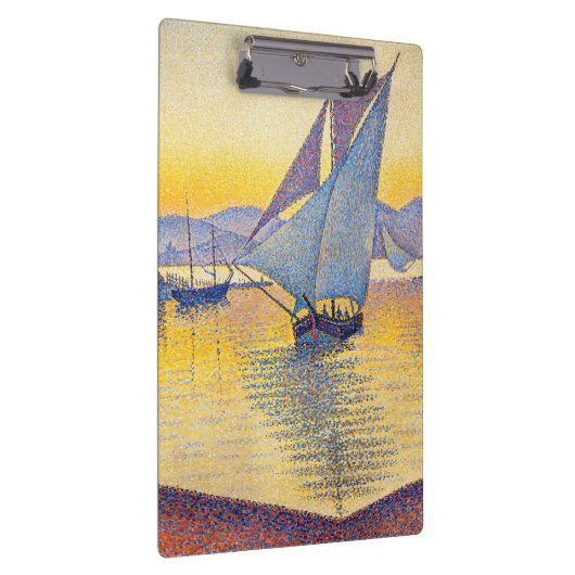 Paul Signac - The Port at Sunset, Opus 236 Klemmbrett (Rechts)