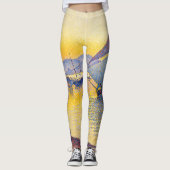 Paul Signac - The Port at Sunset, Opus 236 Leggings (Vorderseite)