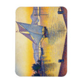 Paul Signac - The Port at Sunset, Opus 236 Magnet (Vertikal)