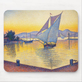 Paul Signac - The Port at Sunset, Opus 236 Mousepad