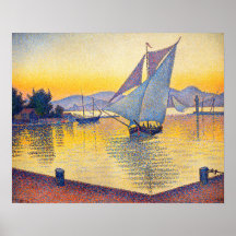 Paul Signac - The Port at Sunset, Opus 236