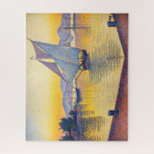 Paul Signac - The Port at Sunset, Opus 236 Puzzle (Vertikal)